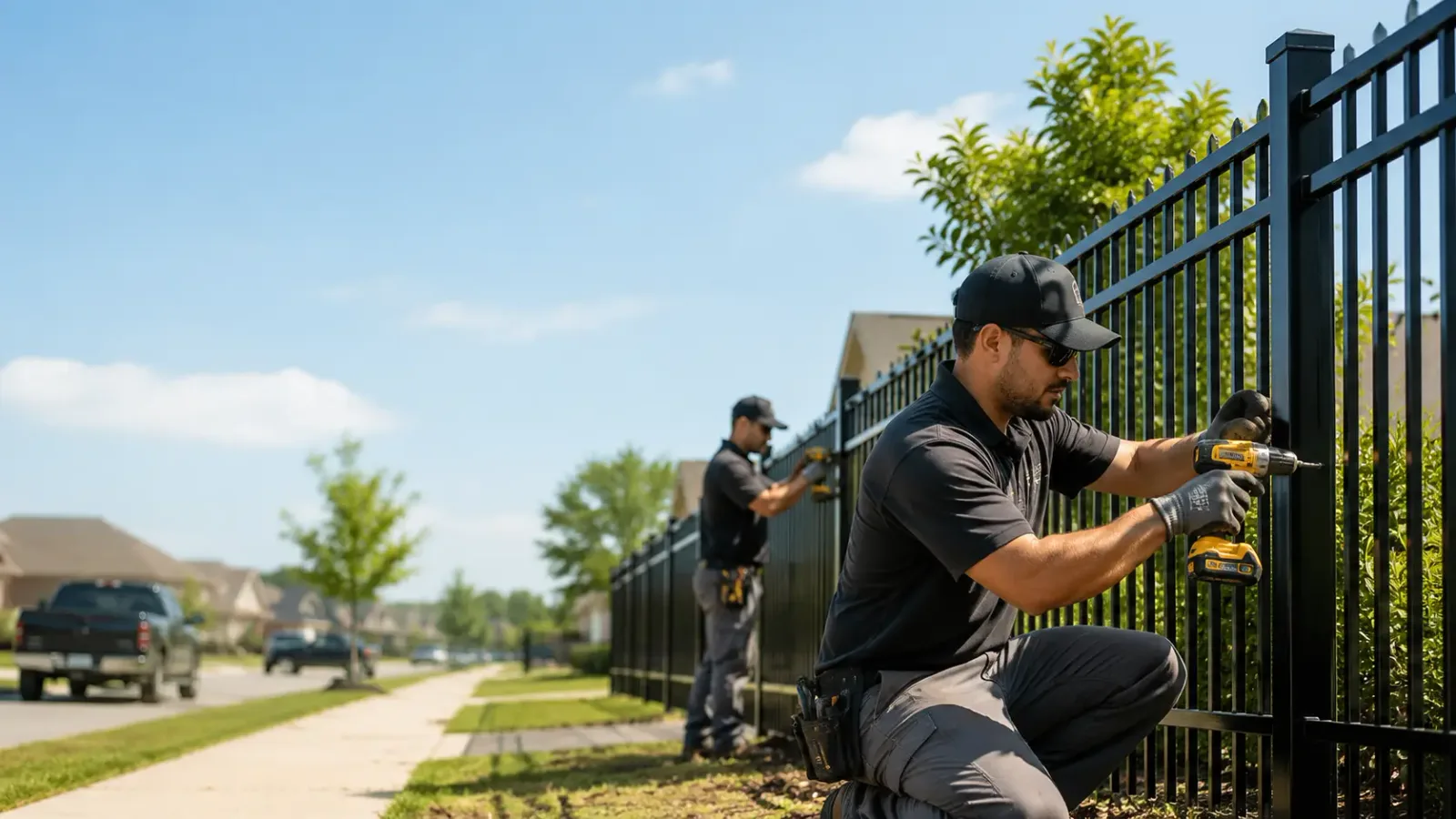Metal Fence Installation in Dahlen, ND